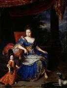 Portrait de la princesse Palatine Constantijn Netscher